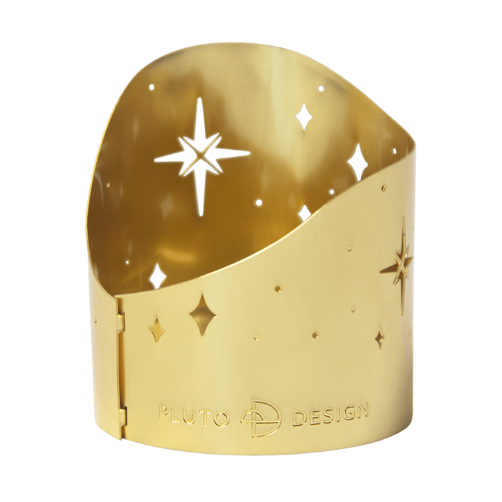 Suporte de velas Northern Star Ø4,5 cm - Metal dourado - Pluto Design