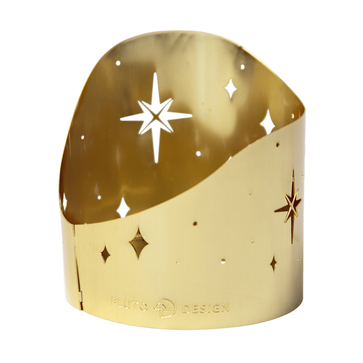 Suporte de velas Northern Star Ø6,5 cm - Metal dourado - Pluto Design