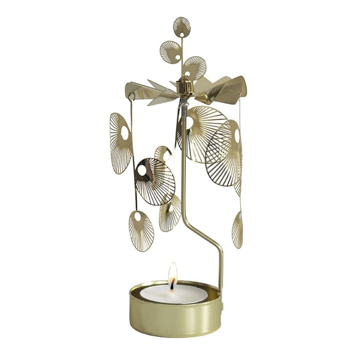 Suporte de velas Sun Rotary - Dourado - Pluto Design