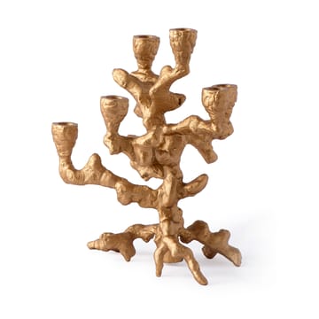 Castiçal Apple tree 32,5 cm - Dourado - POLSPOTTEN