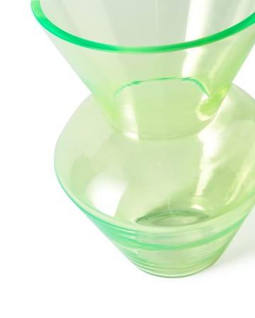 Vaso Fat neck S 35 cm - Verde  - POLSPOTTEN