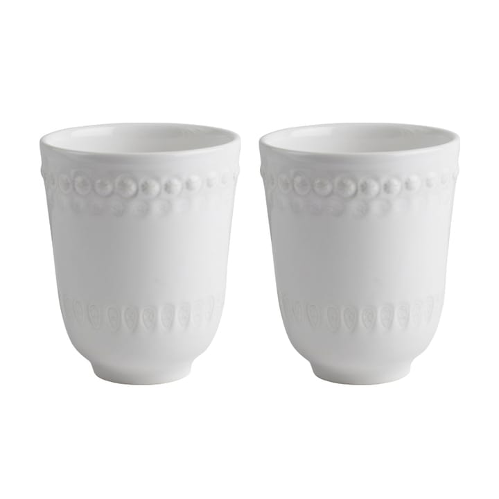 Caneca Daisy 35 cl 2 un. - white (branco) - PotteryJo