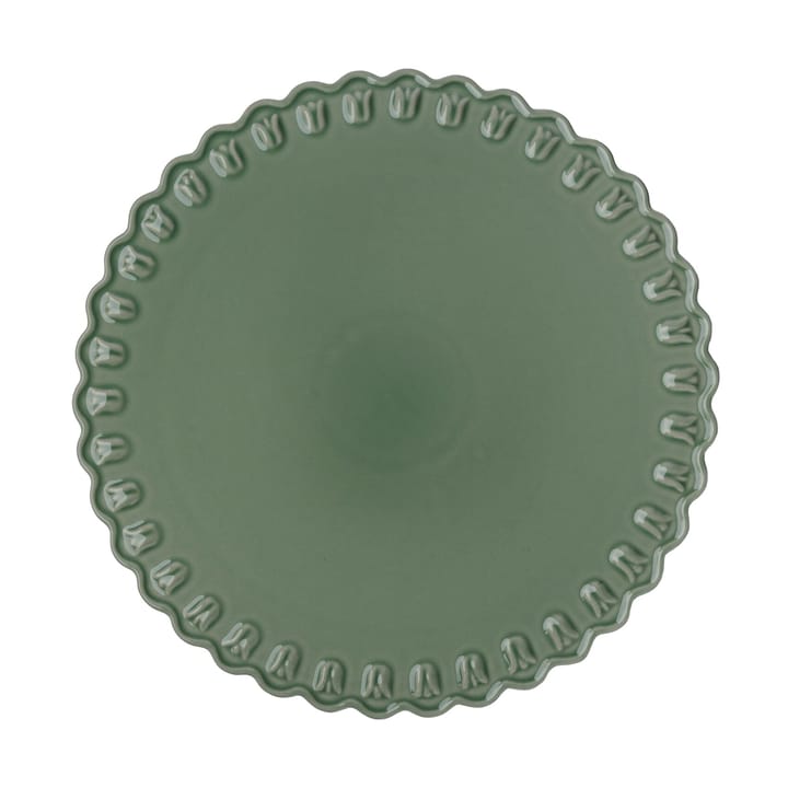 Prato para bolos Tulipa �Ø30 cm - Verona green - PotteryJo