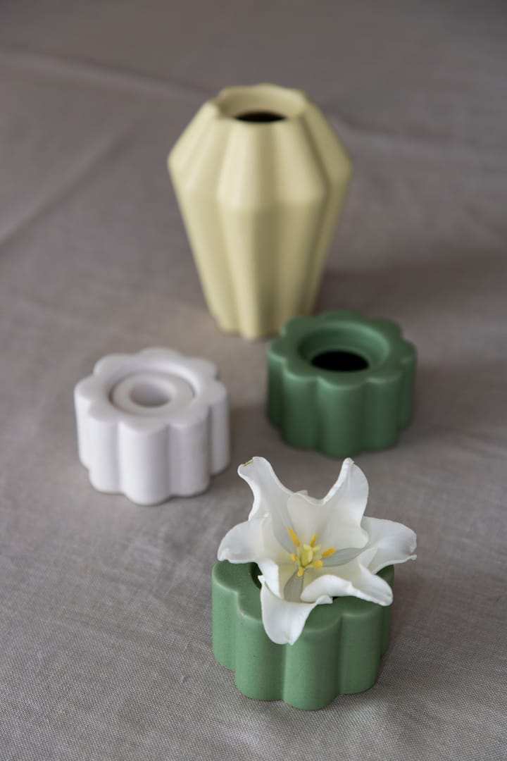 Vaso/suporte de velas Birgit 5 cm - Olive - PotteryJo