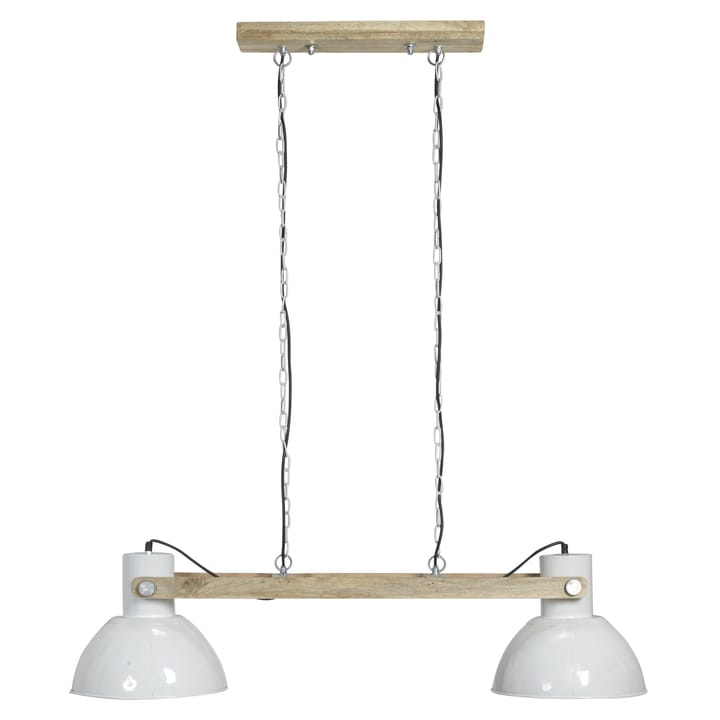 Candeeiro de teto Ashby double 110 cm - branco - PR Home