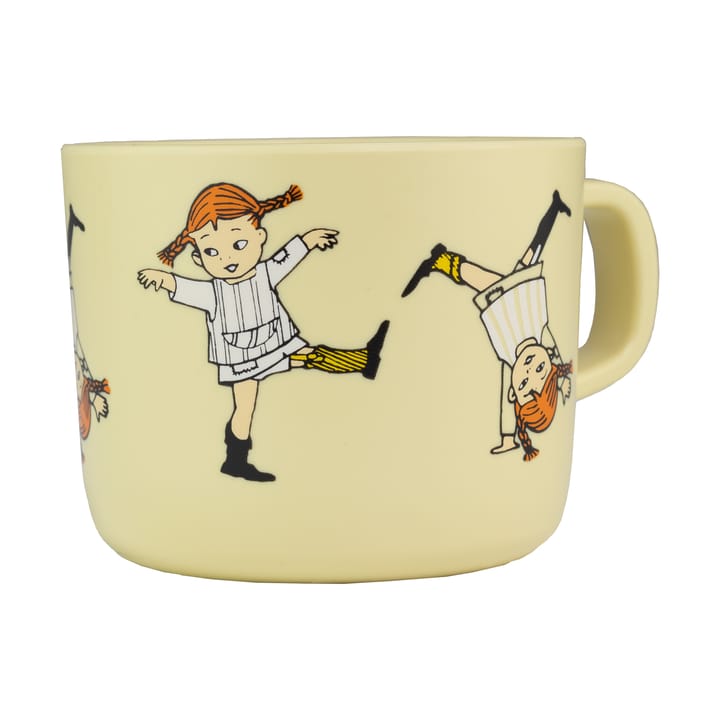 Caneca Pippi Cirkus 25 cl - Amarelo - Rätt Start