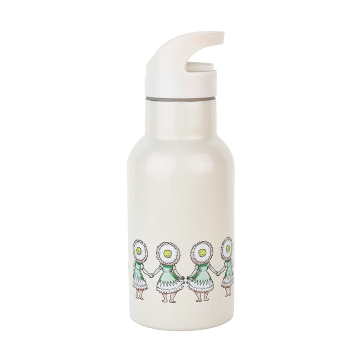 Garrafa de água Elsa Beskow Blomsterfesten 34 cl - Branco - Rätt Start