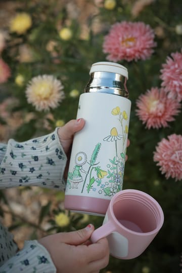 Termo Elsa Beskow Blomsterfesten 350 ml - Branco - Rätt Start