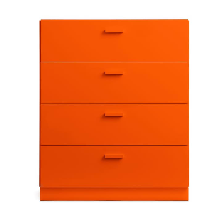 Cómoda Relief larga com base 82x92,2 cm laranja - undefined - Relief