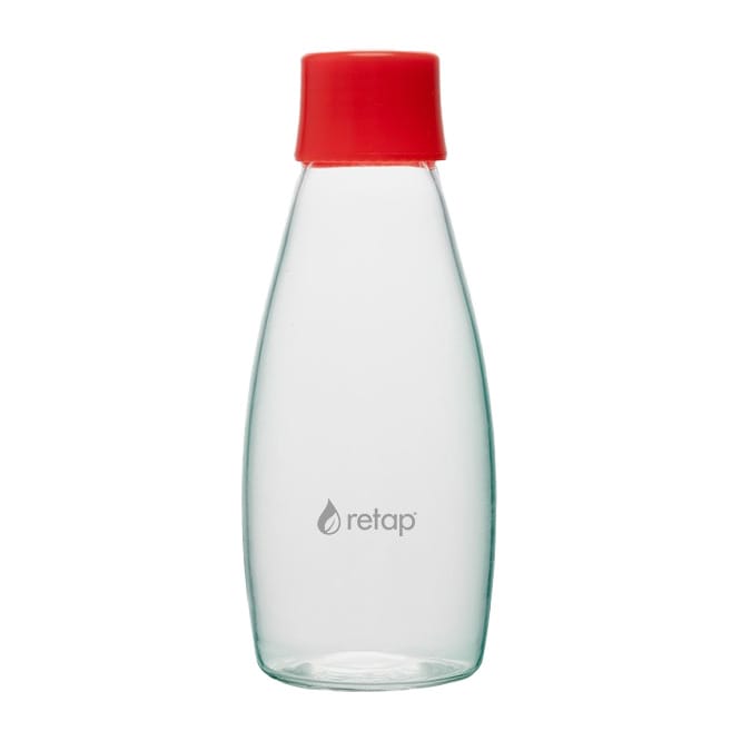 Retap Go 05 garrafa de vidro 50 cl - Vermelho - Retap