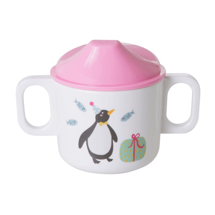 Caneca infantil com duas pegas Rice 20 cl - Party animal-Pink - RICE