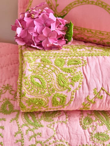 Colcha acolchoada Rice 225x225 cm - Soft pink - RICE