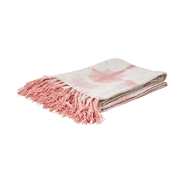 Manta Rice 125x150 cm - Tie-dye, soft pink - RICE