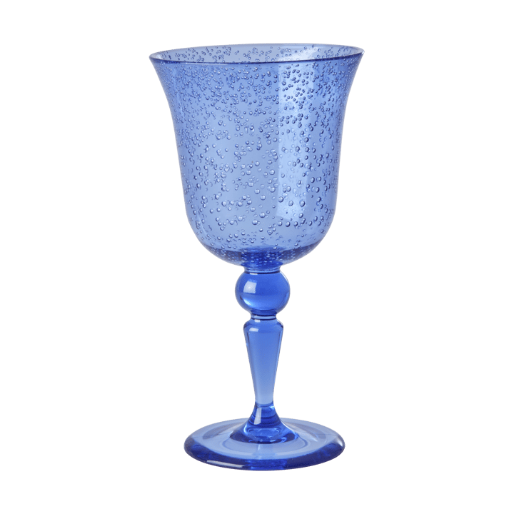 Taça de vinho Rice bubble design 36 cl - Blue - RICE