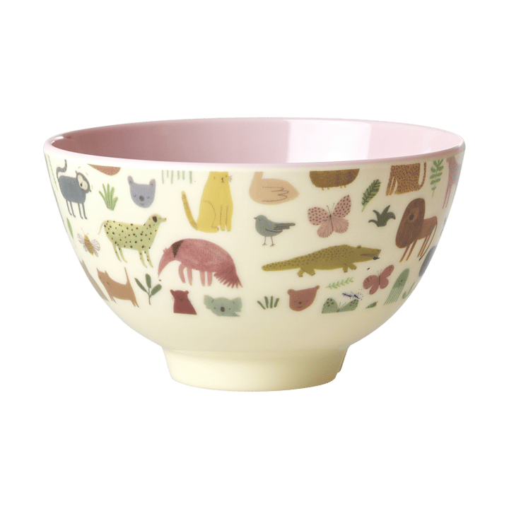 Tigela de melamina Rice small - Sweet Jungle Print-Soft Pink - RICE