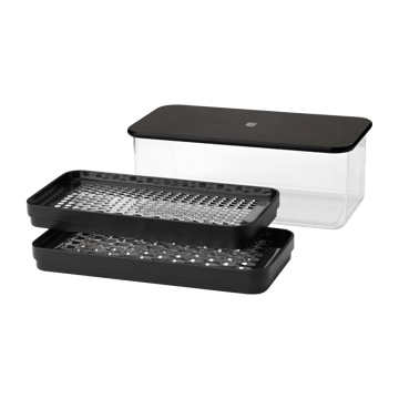 Ralador com recipiente GRATE-IT  - Preto - RIG-TIG