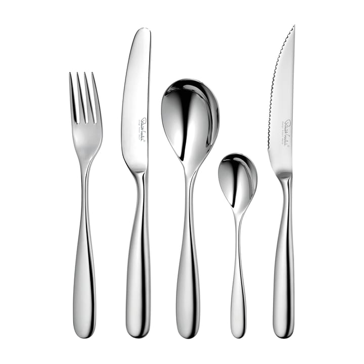 Stanton Bright talheres + faca de churrasco - 24 + 6 peças - Robert Welch