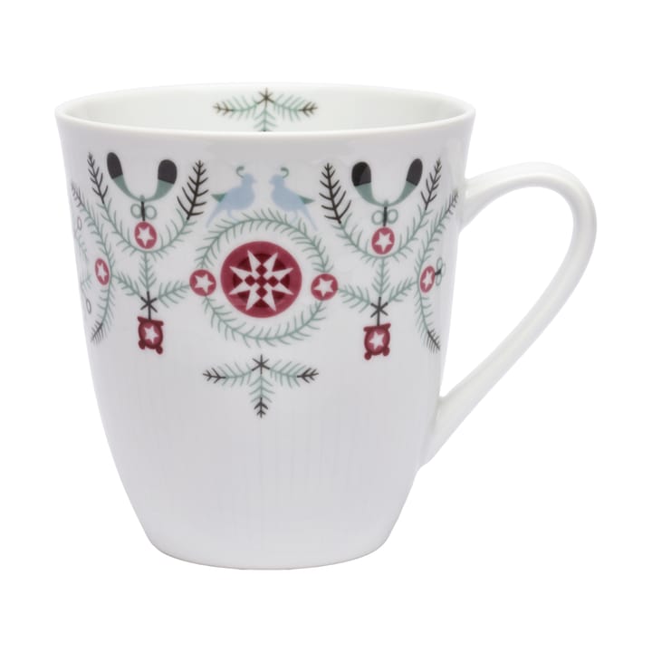 Caneca Swedish Grace Winter 50 cl - Branco  - Rörstrand