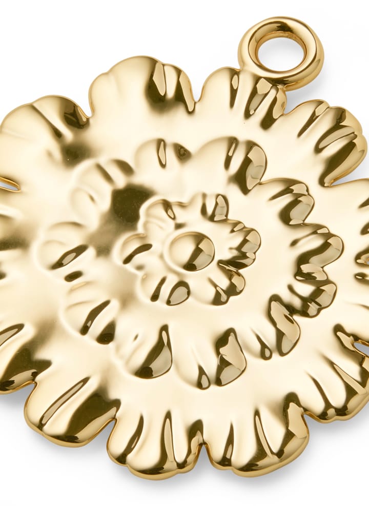 Enfeite de Natal Ball Flower 6,5 cm - Dourado - Rosendahl