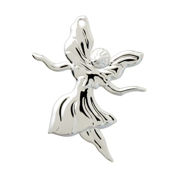 Enfeite de Natal Dancing Angel 7 cm - Prateado - Rosendahl