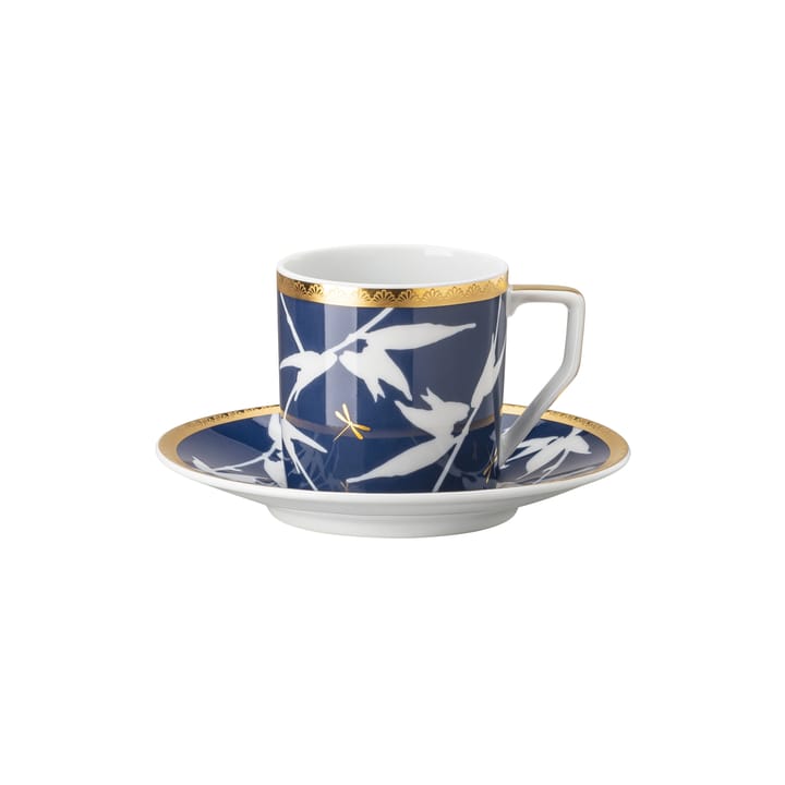 Chávena de expresso e pires Rosenthal Heritage Turandot - azul - Rosenthal