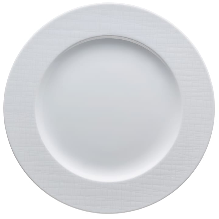 Prato Mesh Rim 28 cm - Branco - Rosenthal