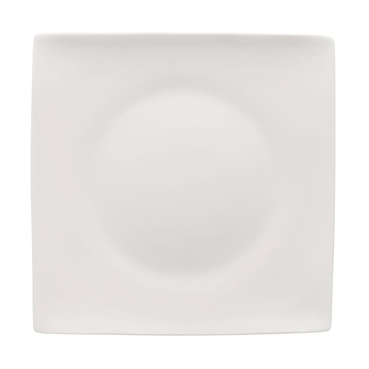 Prato quadrado Jade 23 cm - Branco - Rosenthal