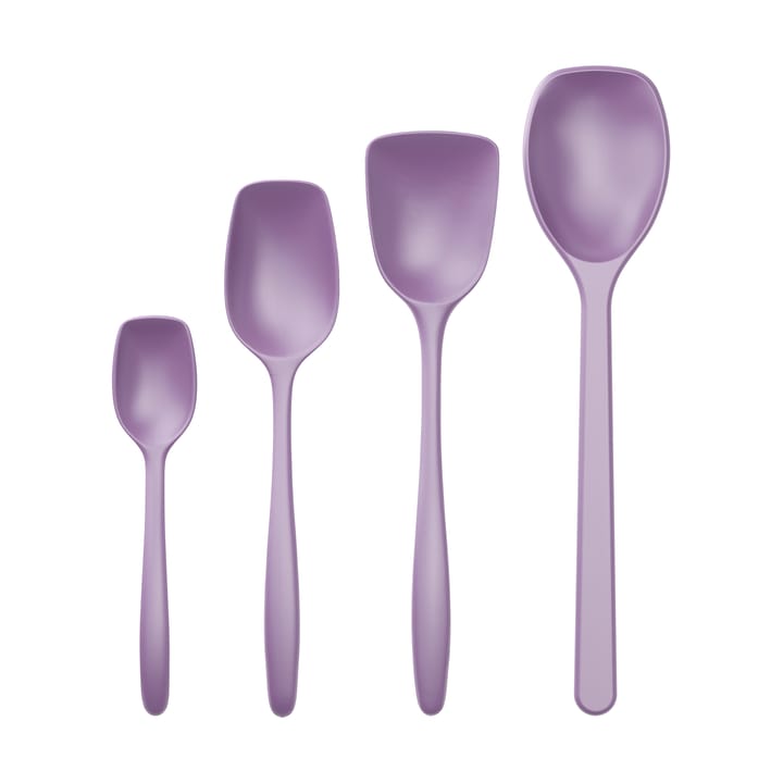 Conjunto de colheres Classic para panela, 4 peças - Lavender - Rosti