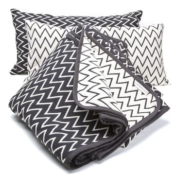 Capa de almofada Zigzag 30x60 cm - branco - Ørskov