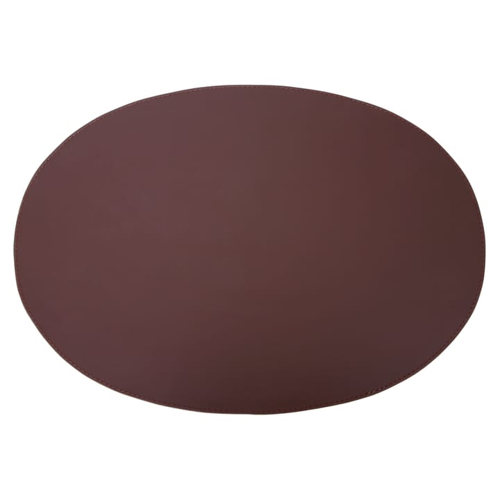 Ørskov individual de mesa em couro oval 47x34 cm, brown Ørskov