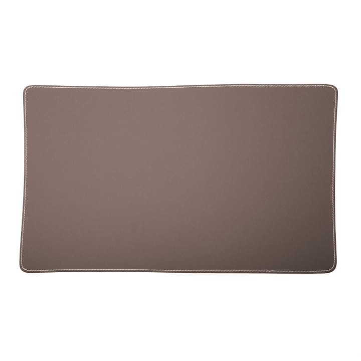 Ørskov individual de mesa em couro quadrado - dark grey - Ørskov