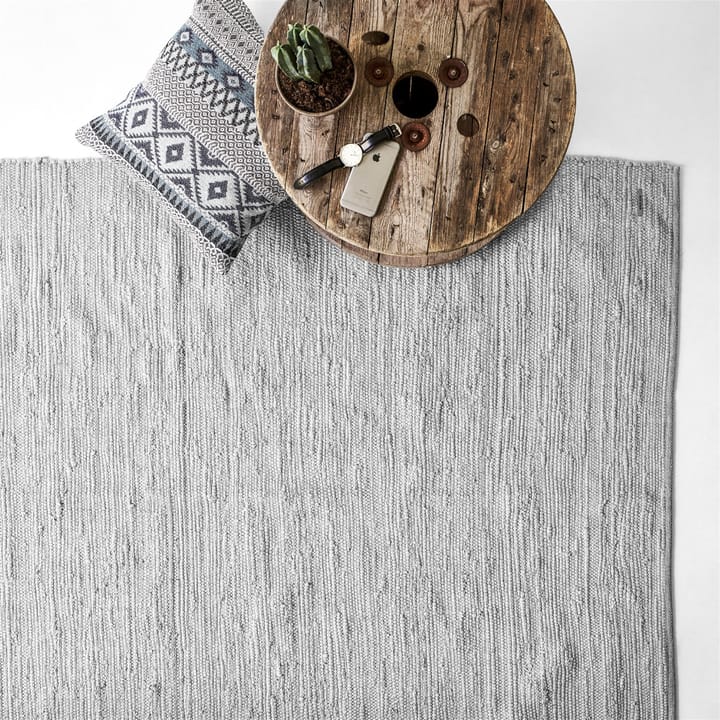 Tapete Algodão 170x240 cm - light grey (cinza claro) - Rug Solid