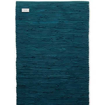 Tapete Algodão 60x90 cm - petroleum (azul petróleo) - Rug Solid