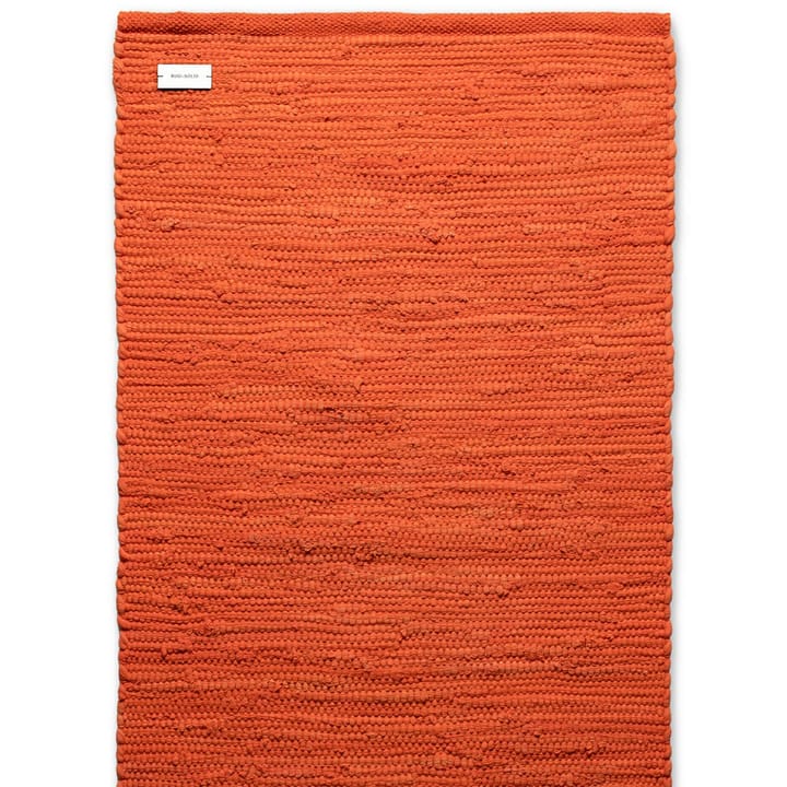 Tapete Algodão 60x90 cm - solar orange (laranja) - Rug Solid