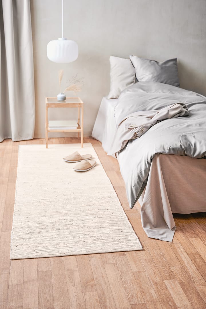 Tapete Algodão 65x135 cm - desert white (branco) - Rug Solid