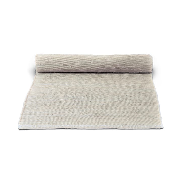 Tapete Algodão 65x135 cm - desert white (branco) - Rug Solid