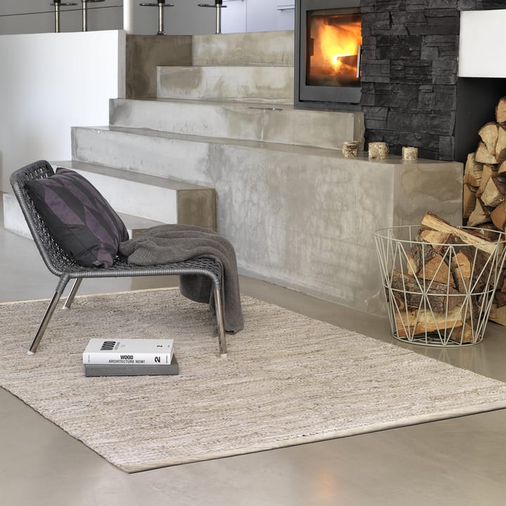 Tapete Leather 140x200 cm - bege - Rug Solid