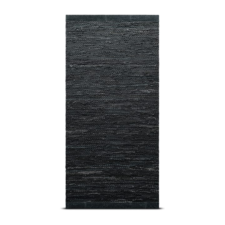 Tapete Leather 140x200 cm - dark grey (cinza escuro) - Rug Solid