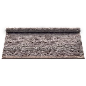 Tapete Leather 140x200 cm - wood (castanho) - Rug Solid