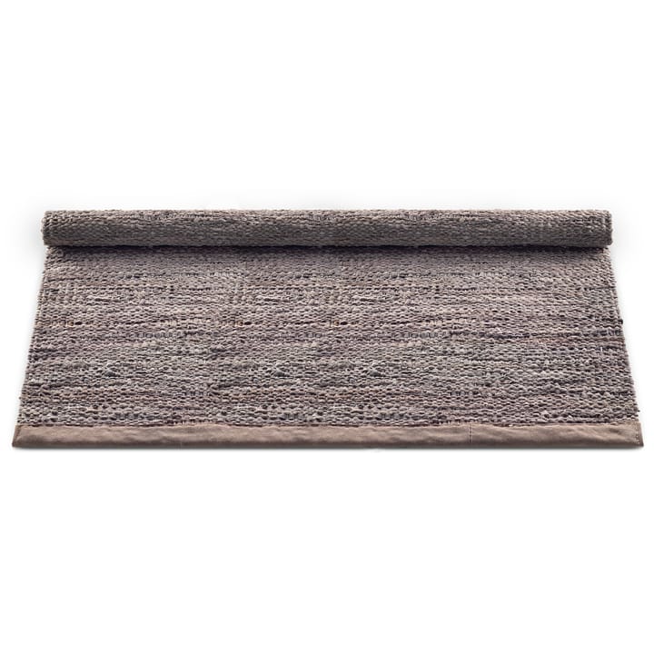 Tapete Leather 140x200 cm - wood (castanho) - Rug Solid