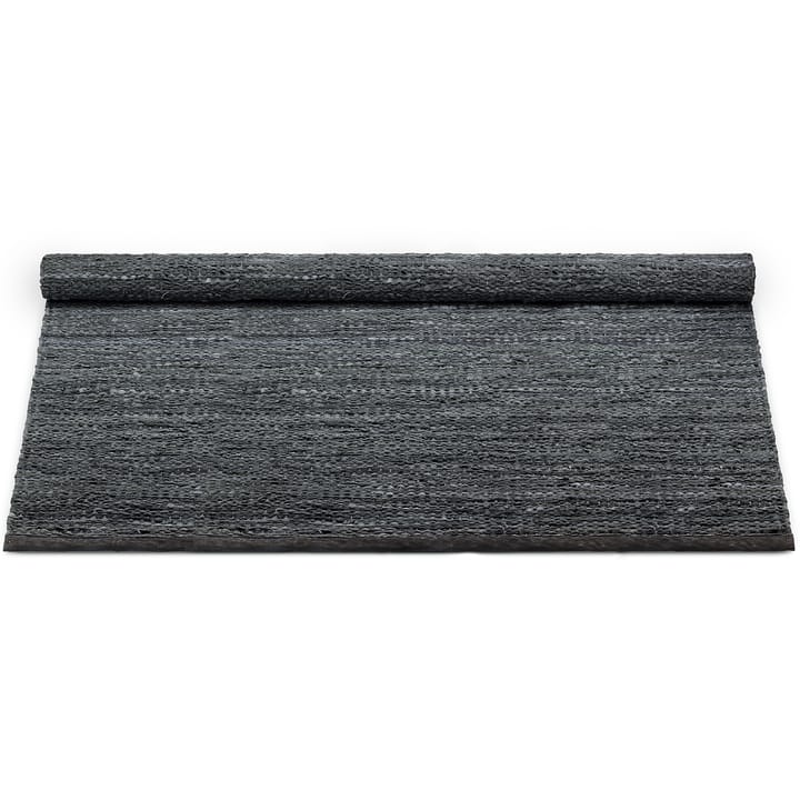 Tapete Leather 200x300 cm - dark grey (cinza escuro) - Rug Solid