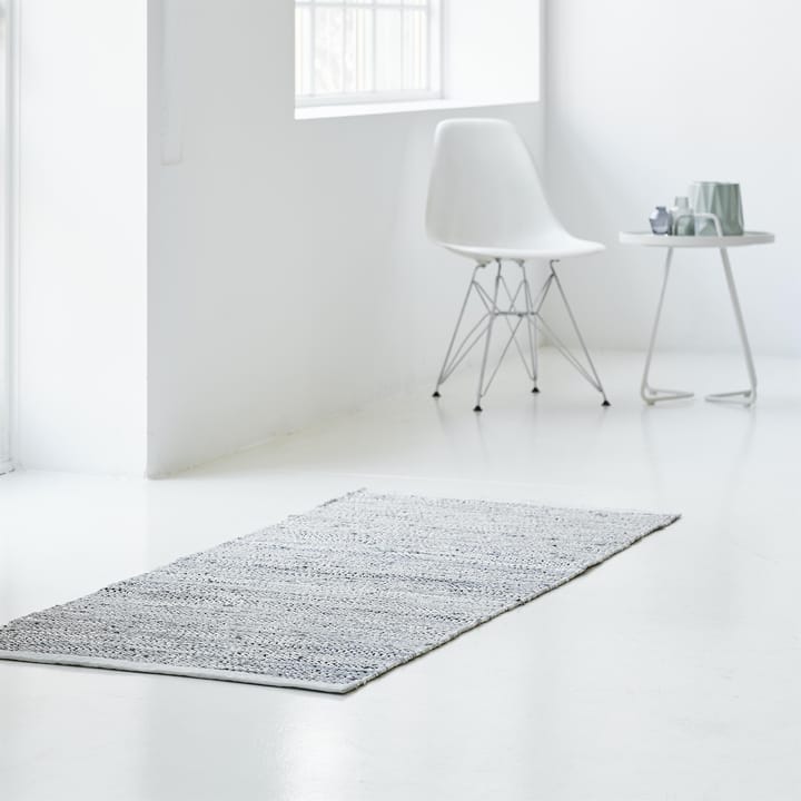 Tapete Leather 60x90 cm - light grey (cinza claro) - Rug Solid