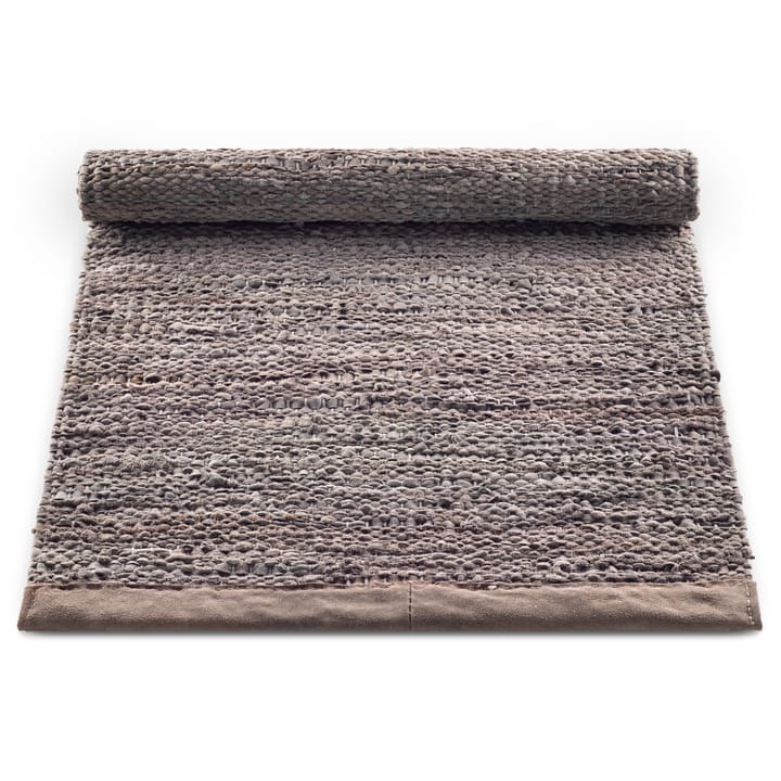 Tapete Leather 60x90 cm, wood (castanho) Rug Solid