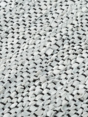 Tapete Leather 65x135 cm - light grey (cinza claro) - Rug Solid