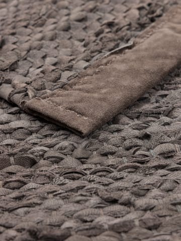 Tapete Leather 65x135 cm - wood (castanho) - Rug Solid