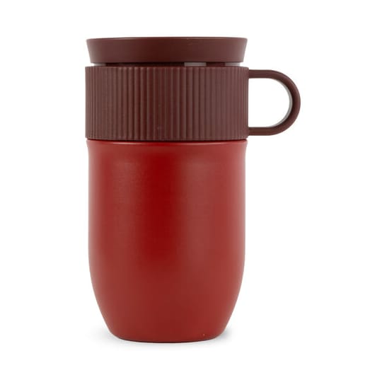 Ted Caneca térmica para carro Ted 28 cm - Vermelho escuro - Sagaform