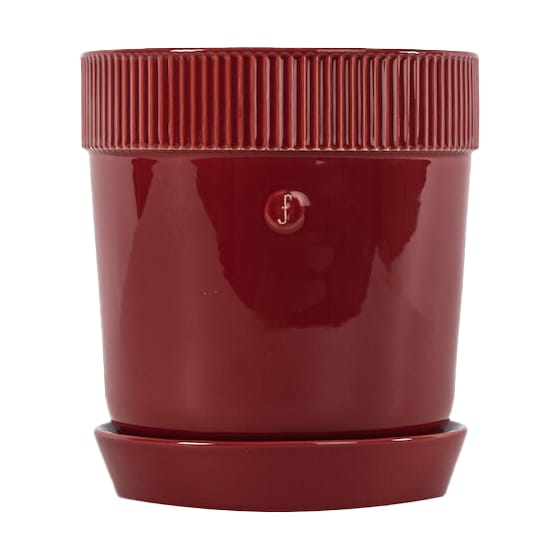 Vaso Elise M Ø17 cm - Vermelho vinho - Sagaform