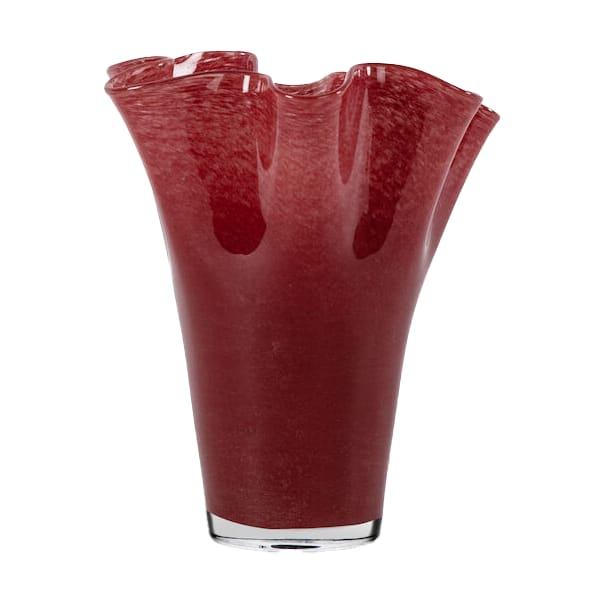 Vaso Viva grande 24.5 cm - Vermelho vinho - Sagaform