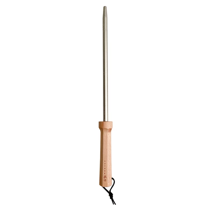 Afiador de facas com cabo de madeira Satake - 23 cm - Satake