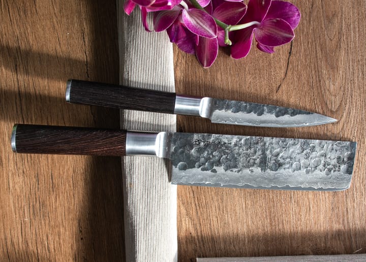 Kuro Nakiri 18 cm com Petty 11 cm, 2 peças  Satake